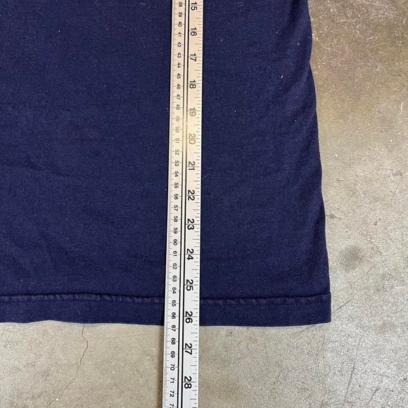 Vintage 90s Navy blue embroidered "World's Greatest Grandpa" T-shirt men's Large - Picture 5 of 6